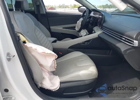 2021 Hyundai Elantra Limited из США, поврежденный, VIN 5NPLP4AG9MH019165